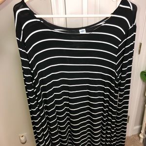 mid length striped dress (NEGOTIABLE)